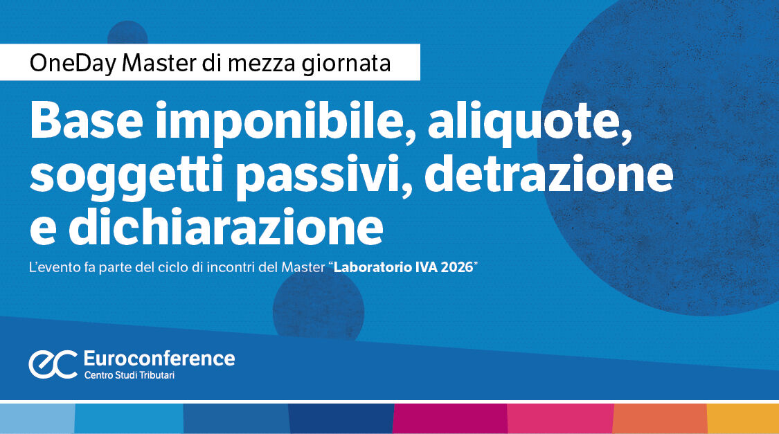 Immagine Base imponibile, aliquote, soggetti passivi, detrazione e dichiarazione | Euroconference